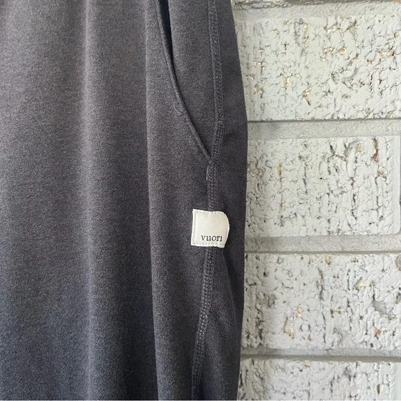 Vuori Perfomance Jogger Black Heather Size Large Dreamknit - Picture 4 of 6